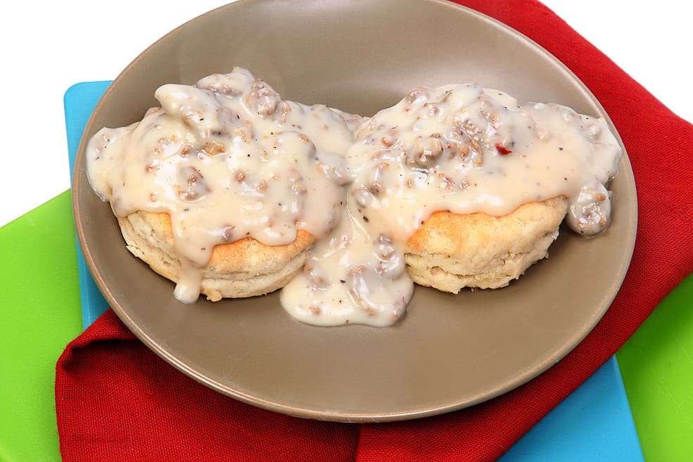 Biscuits and gravy